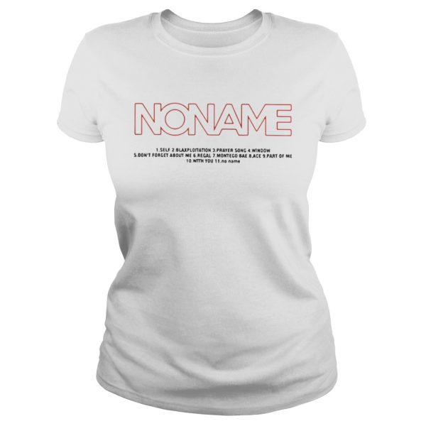 Noname Self Blaxploitation Prayer Song Window shirt