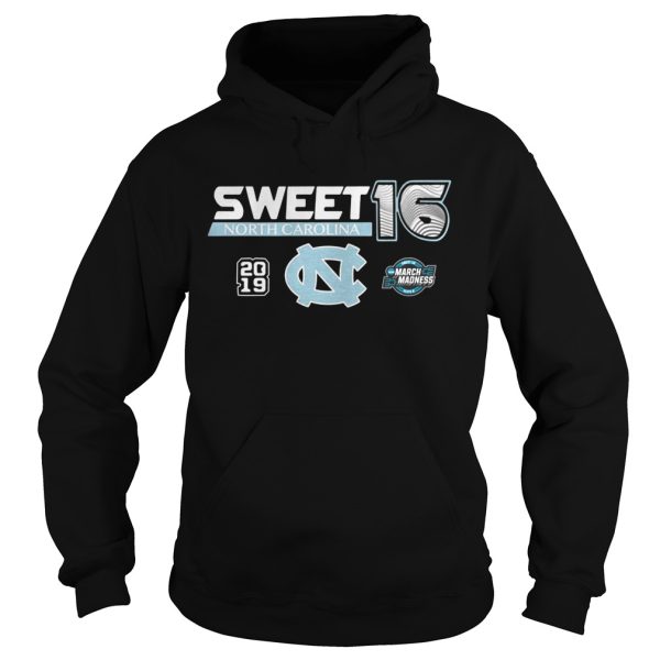 North Carolina Tar Heels 2019 NCAA Basketball Tournament March Madness Sweet 16 shirt