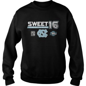 North Carolina Tar Heels 2019 NCAA Basketball Tournament March Madness Sweet 16 shirt 3