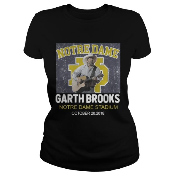 Notre Dame Garth Brooks Notre Dame Stadium October 202018 Shirt