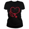 Nurse Loves Cincinnati Bearcats Heartbeat Shirt