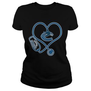 Nurse Loves Vancouver Canucks T Shirt 1