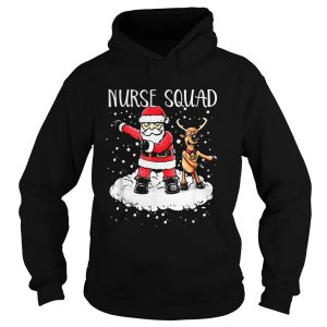 Nurse Squad Santa Reindeer Flossing Dance Christmas Tshirt 2 Nurse Squad Santa Reindeer Flossing Dance Christmas Tshirt 3