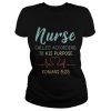 Nurse called according to his purpose Romans 828 Vintage shirt