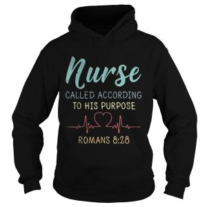 Nurse called according to his purpose Romans 828 Vintage shirt 1 Nurse called according to his purpose Romans 828 Vintage shirt 2