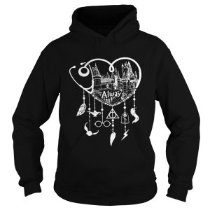 Nurse headphone harry potter always shirt 1