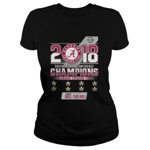Official 2018 Alabama Crimson Tide southeastern conference champions shirt 2