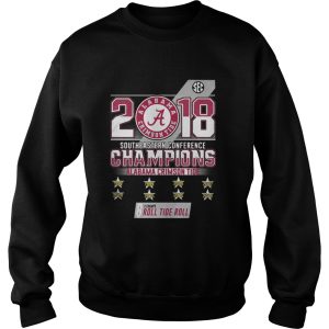 Official 2018 Alabama Crimson Tide southeastern conference champions shirt 3