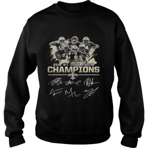 Official 2018 NFC south division champions New Orleans Saints shirt 3