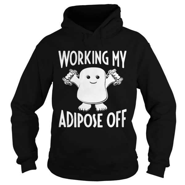 Official Doctor Who Working My Adipose Off Shirt