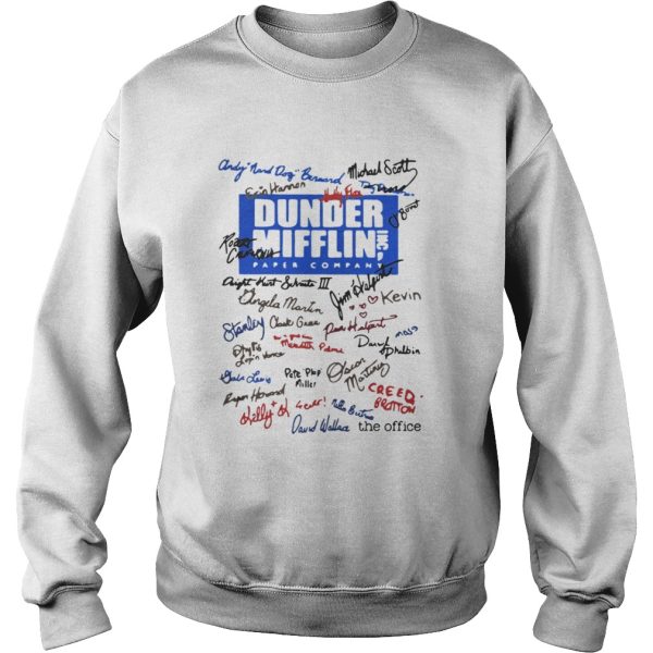 Official Dunder Mifflin Inc paper company shirt