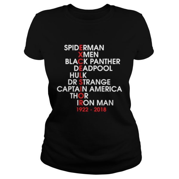 Official Excelsior Spiderman Xmen Black Panther Deadpook Hulk DR Strange shirt