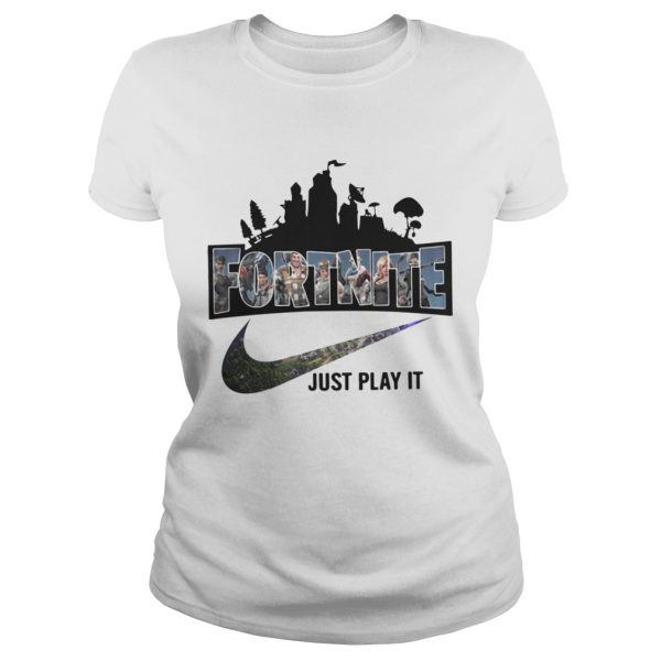 Official Fortnite just play it shirt