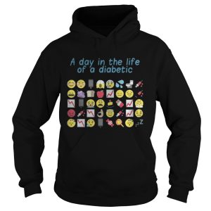 Official Funny a day in the life of a diabetic shirt 1