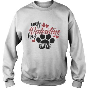 Official My Valentine Has Paws Shirt 3