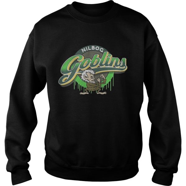 Official Nilbog goblins shirt