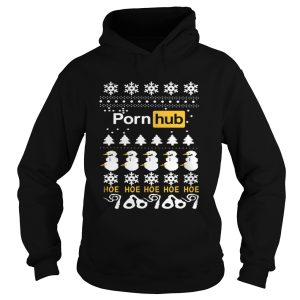 Official Porn hub hoe hoe hoe hoe christmas shirt 1