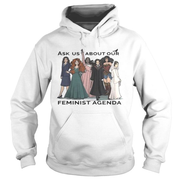 Official Powerful Girls Ask Us About Feminist Agenda shirt