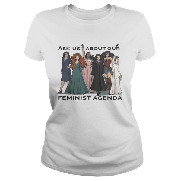 Official Powerful Girls Ask Us About Feminist Agenda shirt