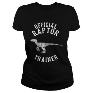Official Raptor Trainer Jurassic Dinosaur shirt 1
