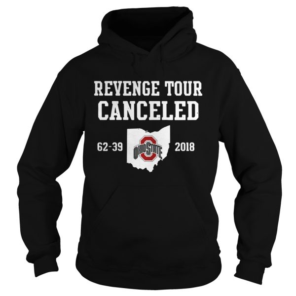 Official Revenge toue cancelled 62 39 2018 shirt