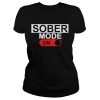 Official Sober mode on shirt