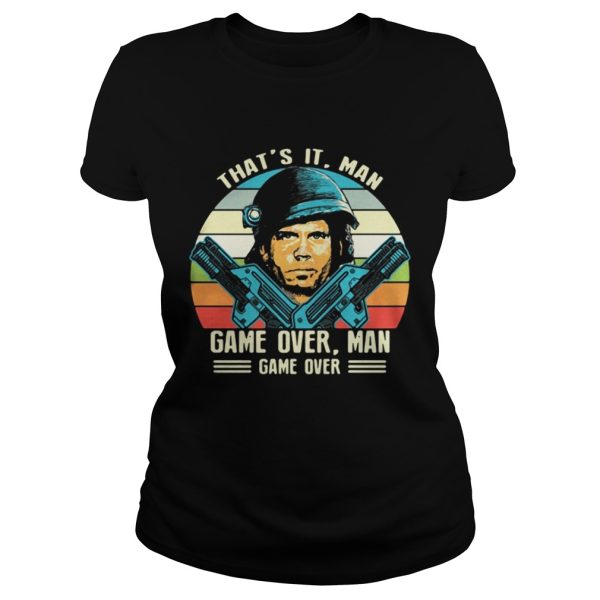 Official Thats IT Man game over man gave over vintage shirt