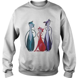 Official Three cat gatos jealous shirt 2 Official Three cat gatos jealous shirt 3