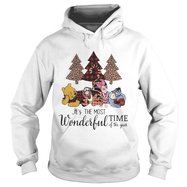 Official Winnie the Pooh its the most wonderful time of the year shirt