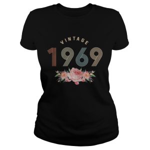 Official vintage 1969 flower shirt 1