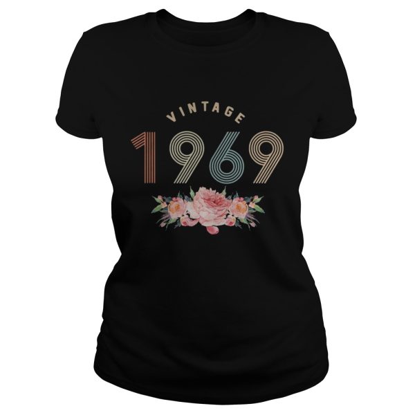 Official vintage 1969 flower shirt