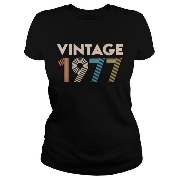 Official vintage 1977 shirt