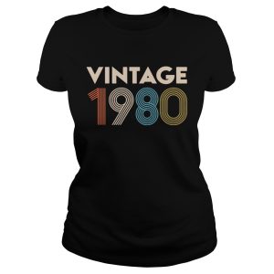 Official vintage 1980 shirt 1