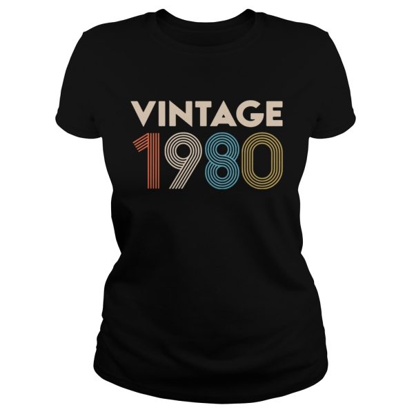 Official vintage 1980 shirt