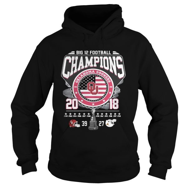 Oklahoma Sooners 2018 Big 12 Football Champions shirt