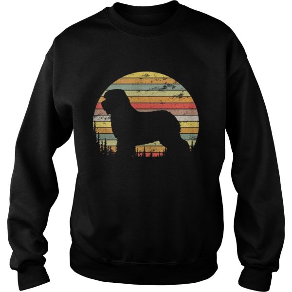 Old English Sheepdog Dog Retro 70s Vintage Dog Shirt