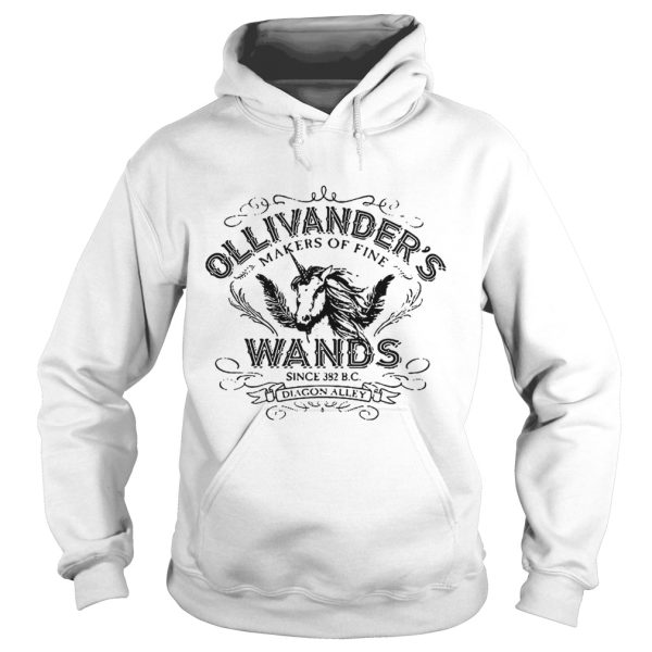 Ollivanders wands since 382 BC diagon alley shirt