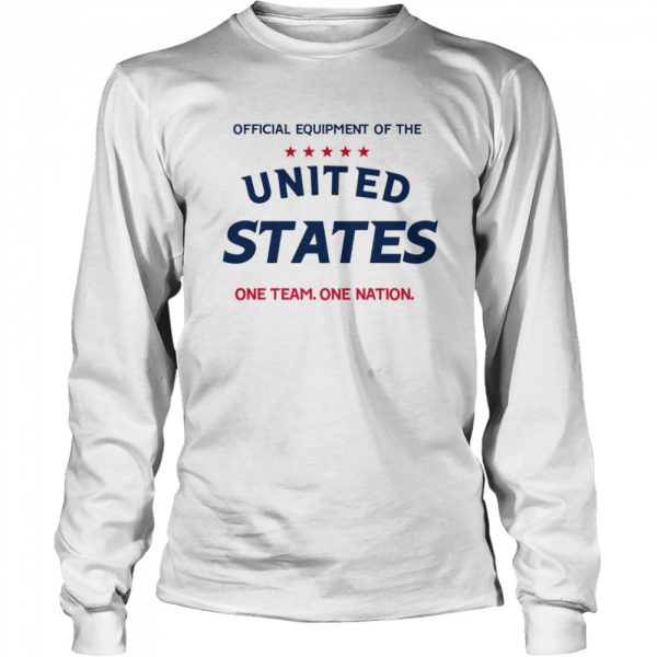 One Team One Nation United States National Soccer Team Qatar World Cup 2022 shirt