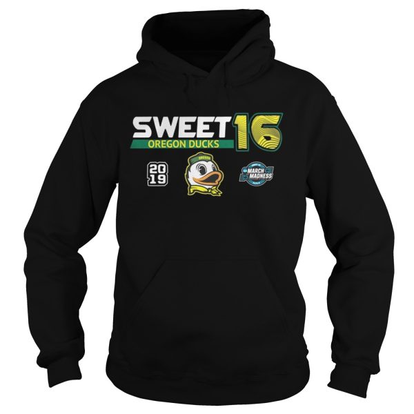 Oregon Ducks 2019 NCAA Basketball Tournament March Madness Sweet 16 shirt