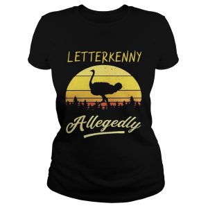 Ostrich Letterkenny allegedly retro shirt 1