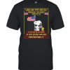 Our flag does not fly because the wind moves it of each soldier who died protecting it snoopy american flag shirt