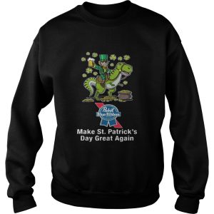 Pabst Blue Ribbon make St Patrick's day great again shirt 2