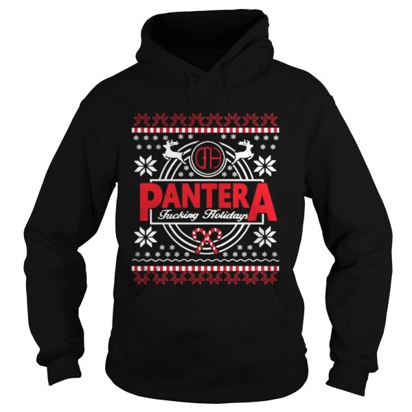 Pantera fucking holidays ugly Christmas shirt