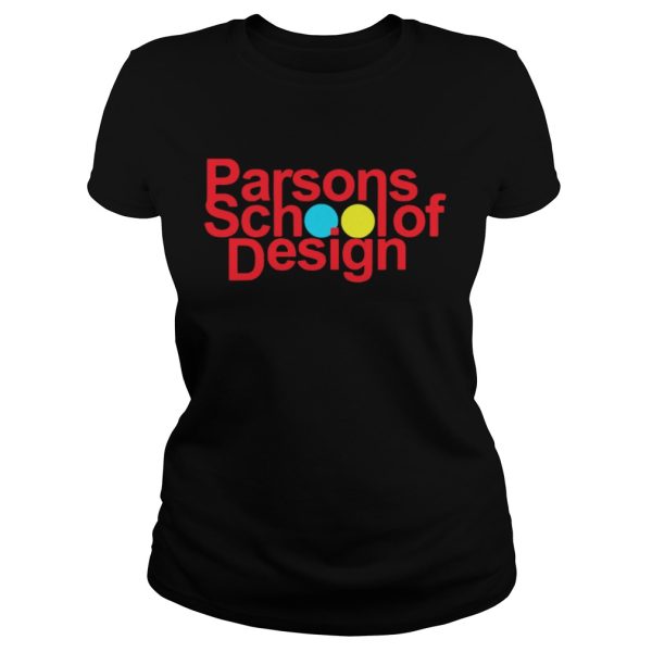 Parsons school of design shirt