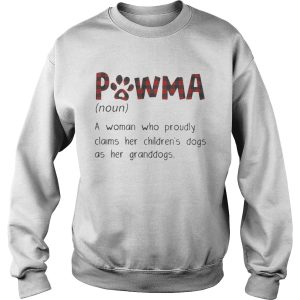 Pawma a woman who proudly claims her childrens dogs as her shirt 3