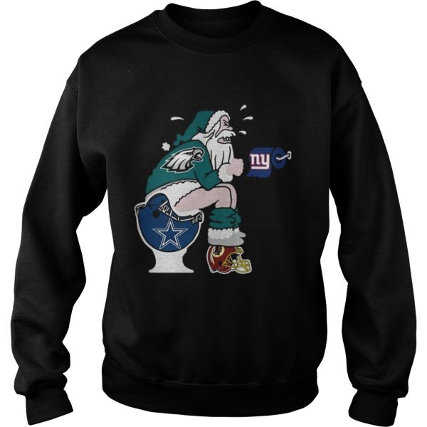 Philadelphia Eagles Santa Claus Shirt