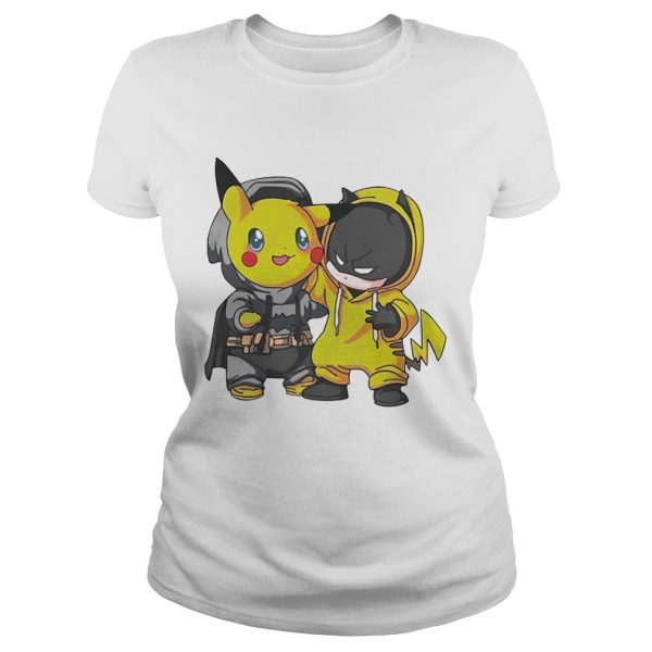 Pikachu And Batman Shirt