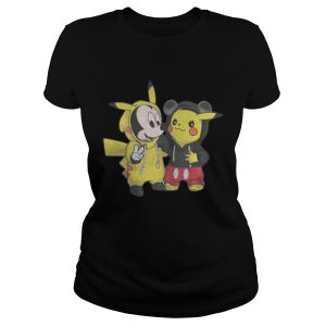 Pikachu and Mickey shirt 1