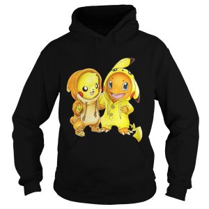 Pikachu and Pikachu Charmander pokemon shirt 3