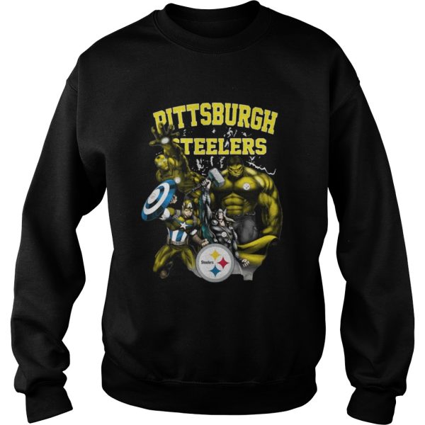 Pittsburgh Steelers All Marvel Avengers shirt